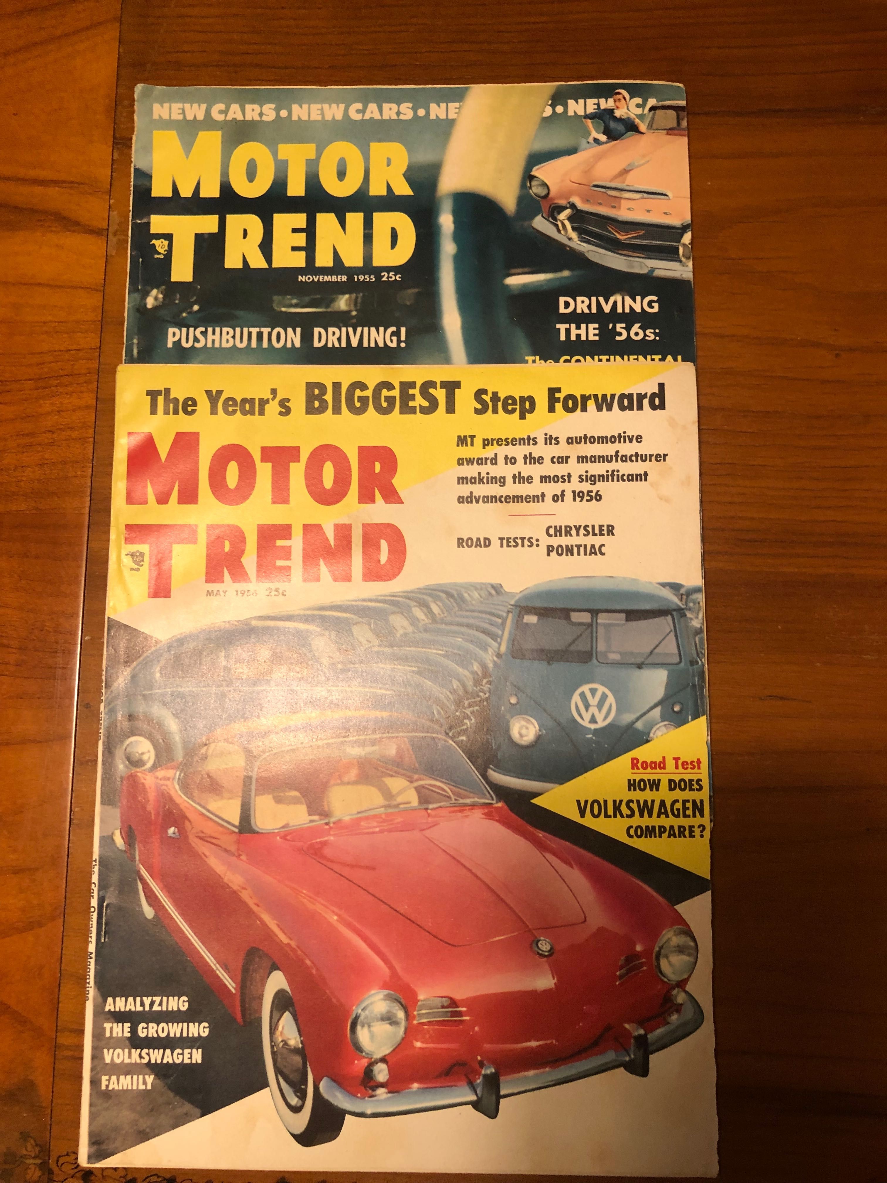 Revistas de carros anos ‘50