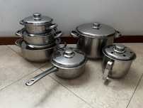 Conjunto de tachos inox
