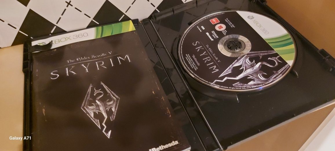 Skyrim gra Xbox 360