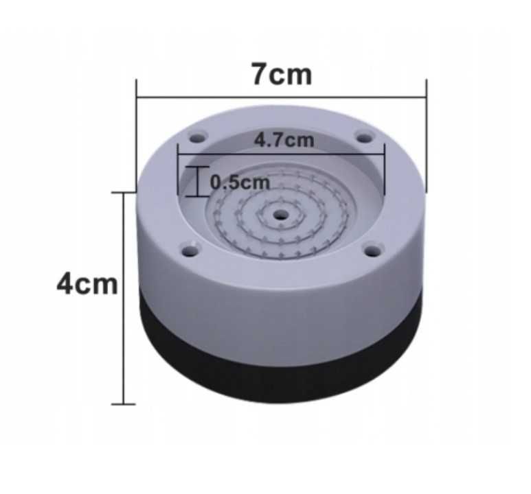 4 Podkładki ANTYWIBRACYJNE Stabilizujące Pod Pralkę NOWE Wysyłka 0zł