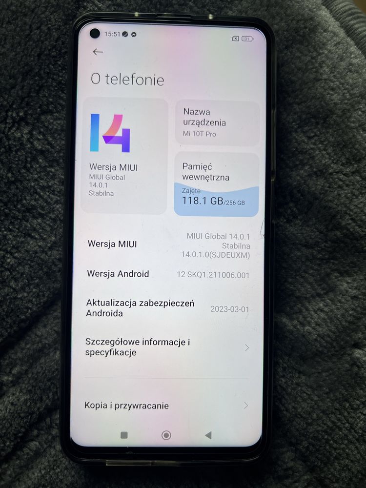 Xiaomi Mi 10t pro 5G 256GB