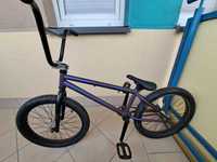 rower bmx fioletowy