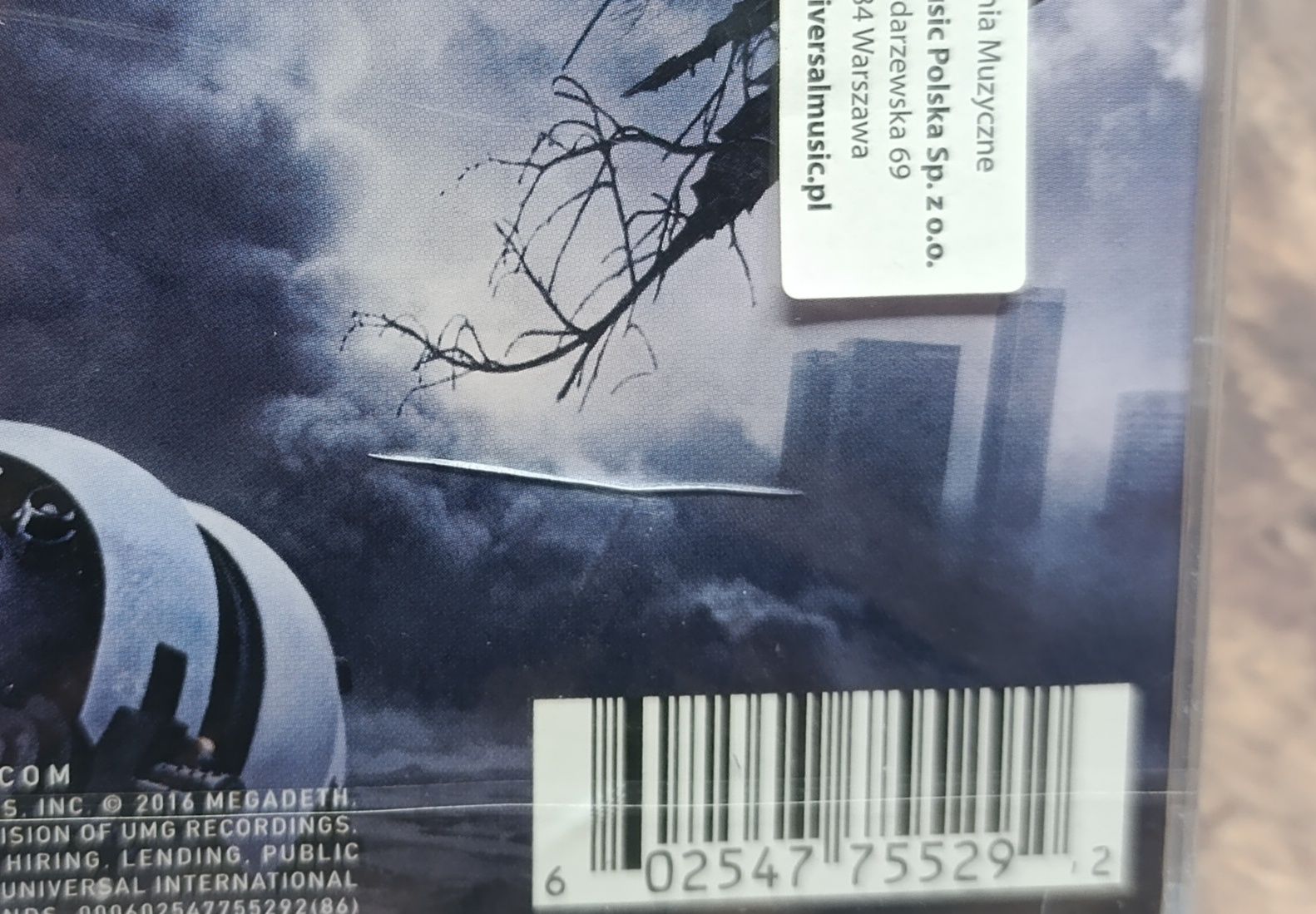 Megadeth - Dystopia - cd