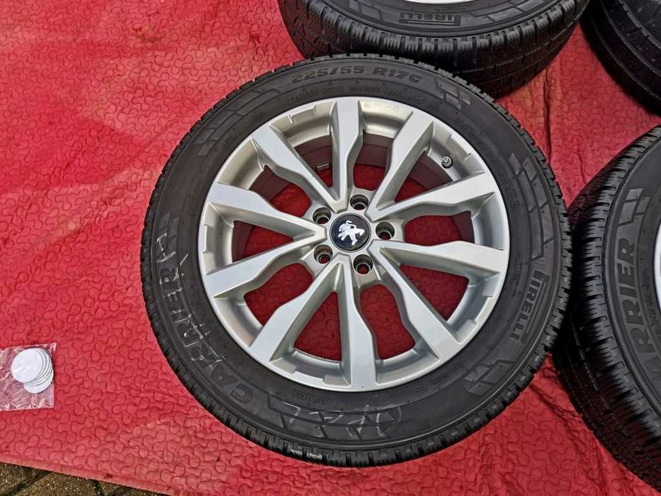 KOŁA zima 17' PEUGEOT Expert FIAT Scudo - 5x108 - 225/55/17c Pirelli