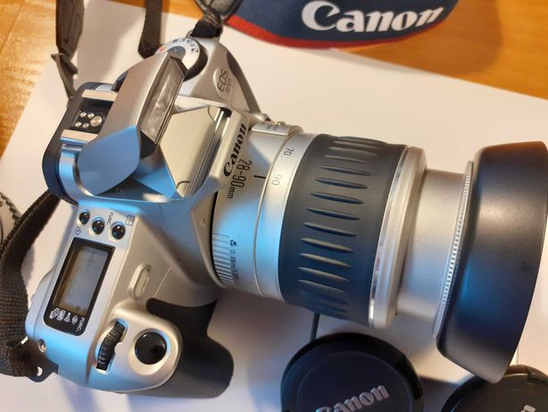 Aparat Canon lustrzanka EOS 300 + Canon EF 28-90mm / 1:4-5.6