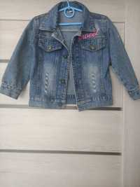 Курточка джинсова для дівчинки,6-7 років