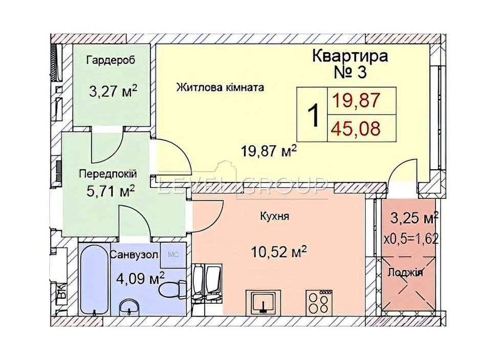 Продаж 1-к. квартири в ЖК Львівський квартал по вул. Глибочицькій, 13