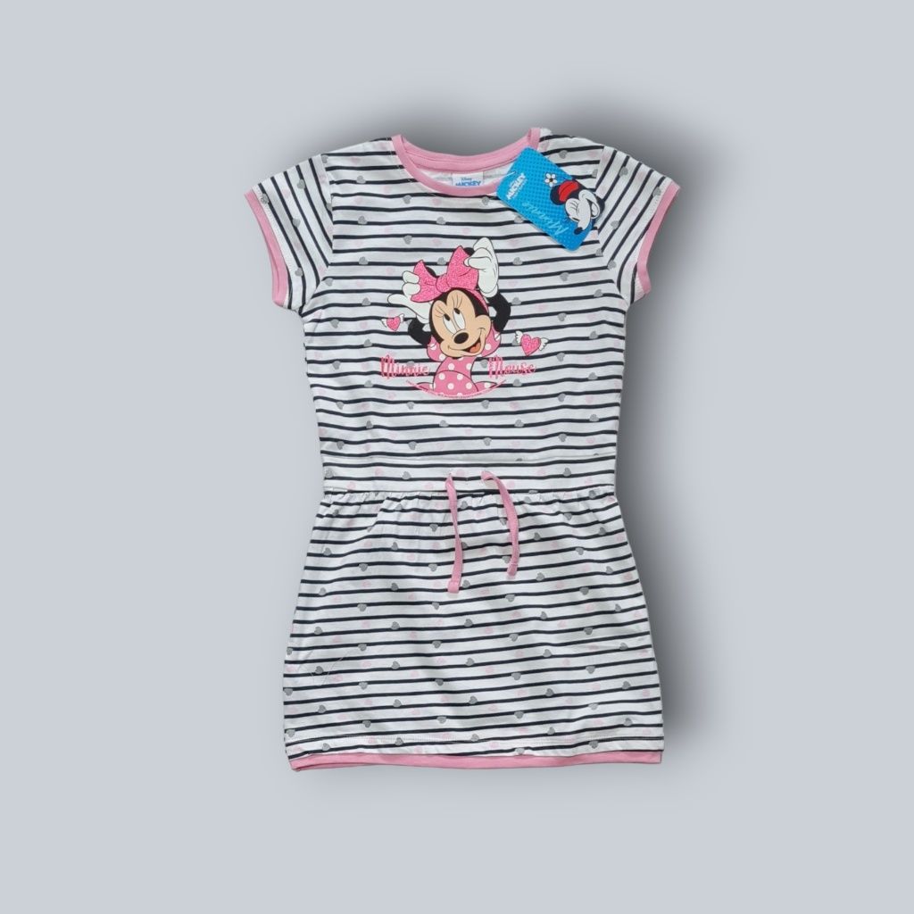 Sukienka myszka MINNIE disney 104cm paski serduszka PROMOCJA