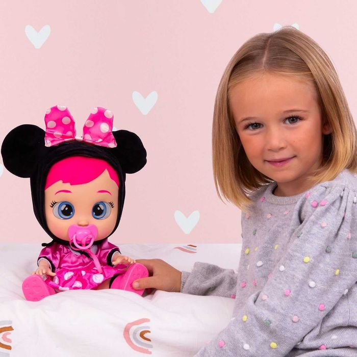 Кукла плакса пупс Край беби Дисней Минни Маус Cry Babies Minnie Mouse