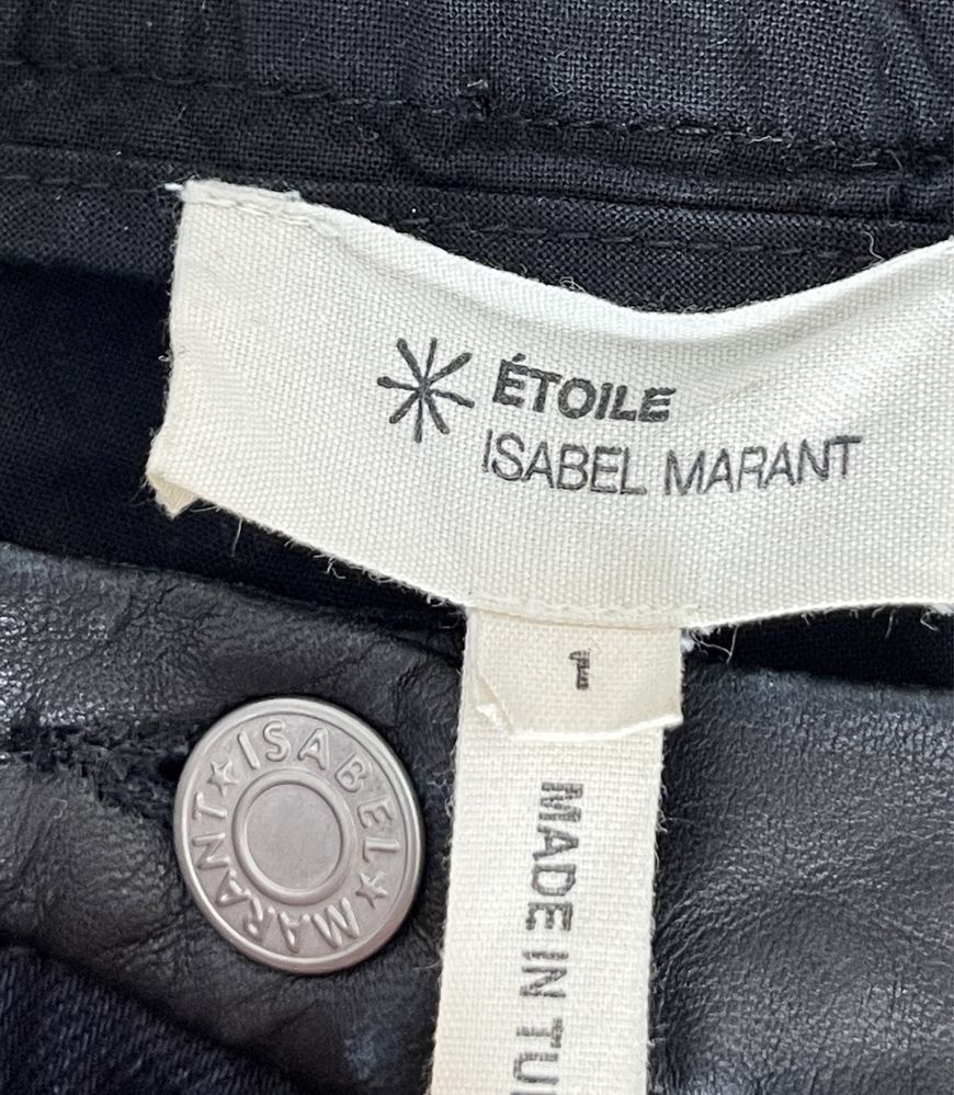 Isabel Marant jeansy slim skinny damskie pas 82 cm