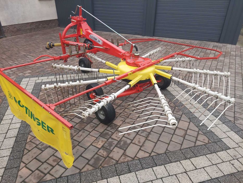 Zgrabiarka zagrabiarka POTTINGER euro top 340n  tandem