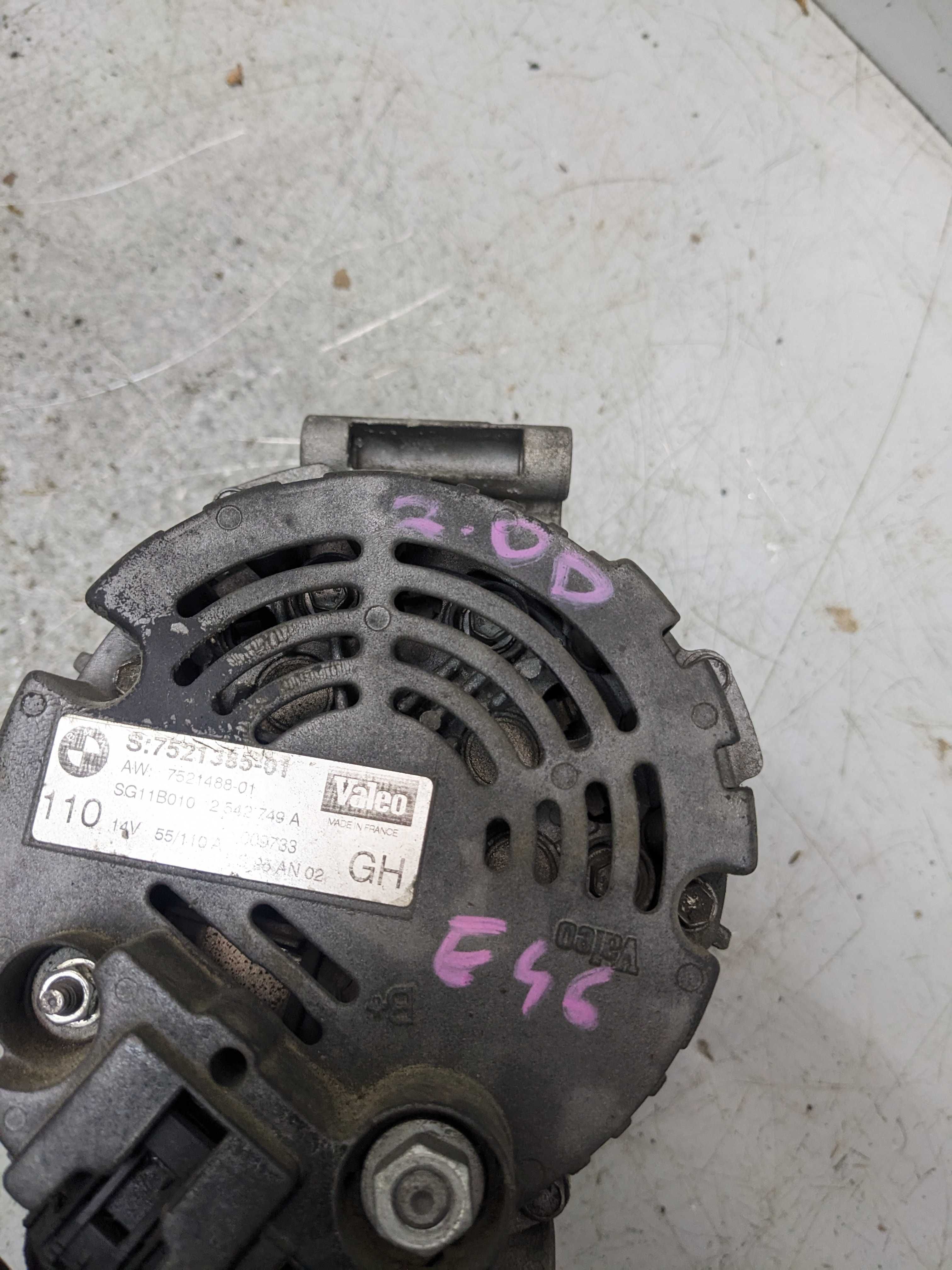 BMW 3 E46 2.0 D Alternator