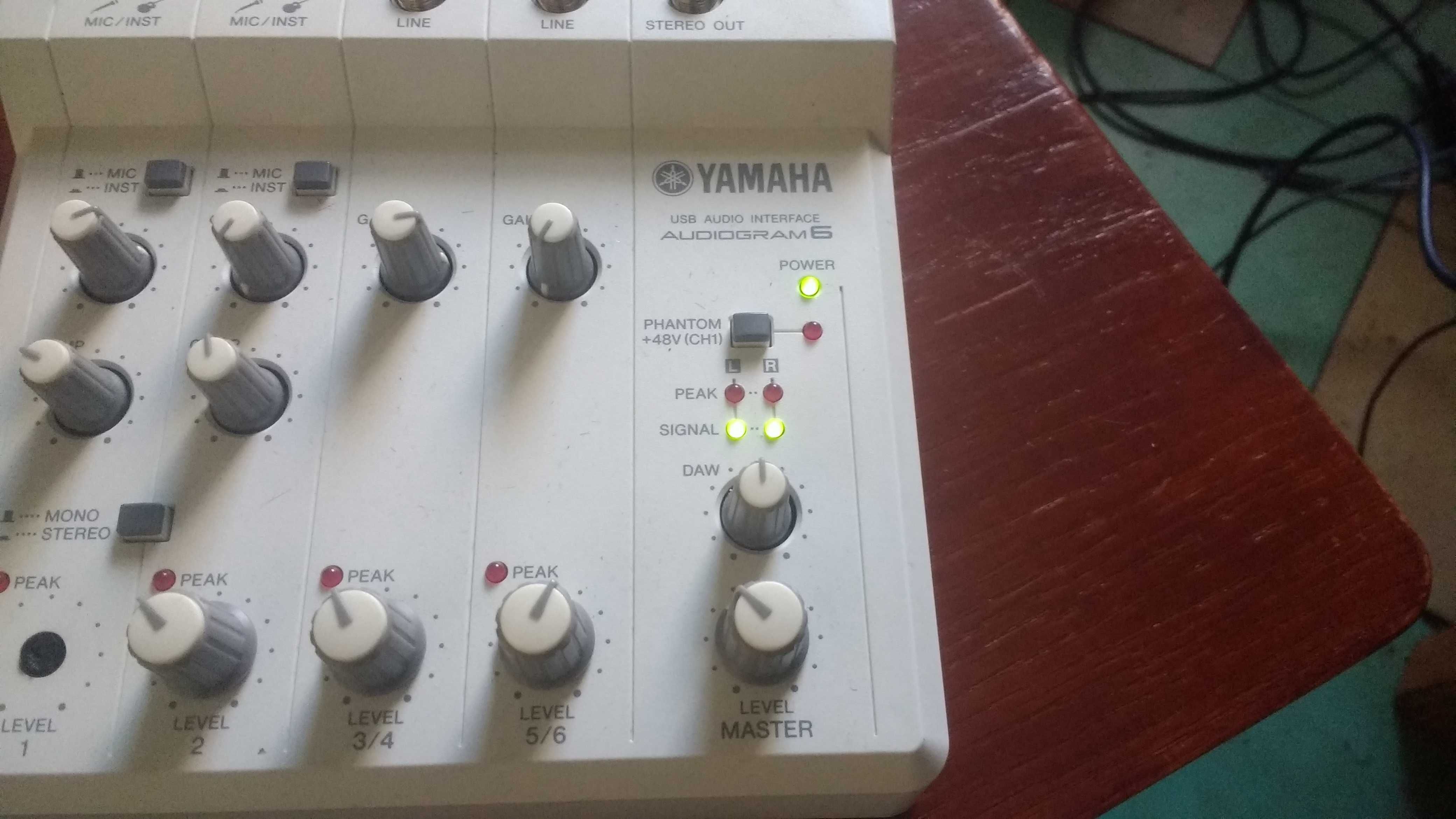 USB аудіо інтерфейс Yamaha Audiogram 6