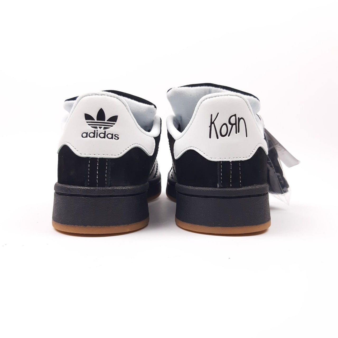 Жіночі чорні кросівки adidas campus 00s Korn black