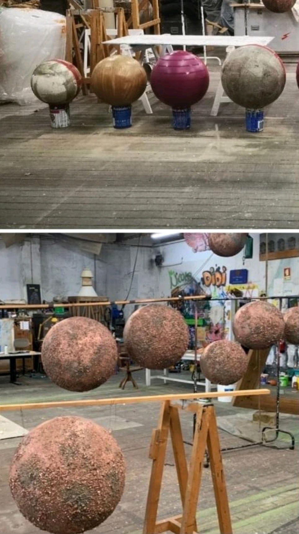Decorador de festas, cenógrafo, criador de atmosferas.