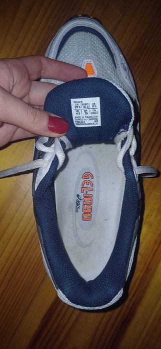 Жіночі кросівки ASICS At Gel-1090 Wht/Blu