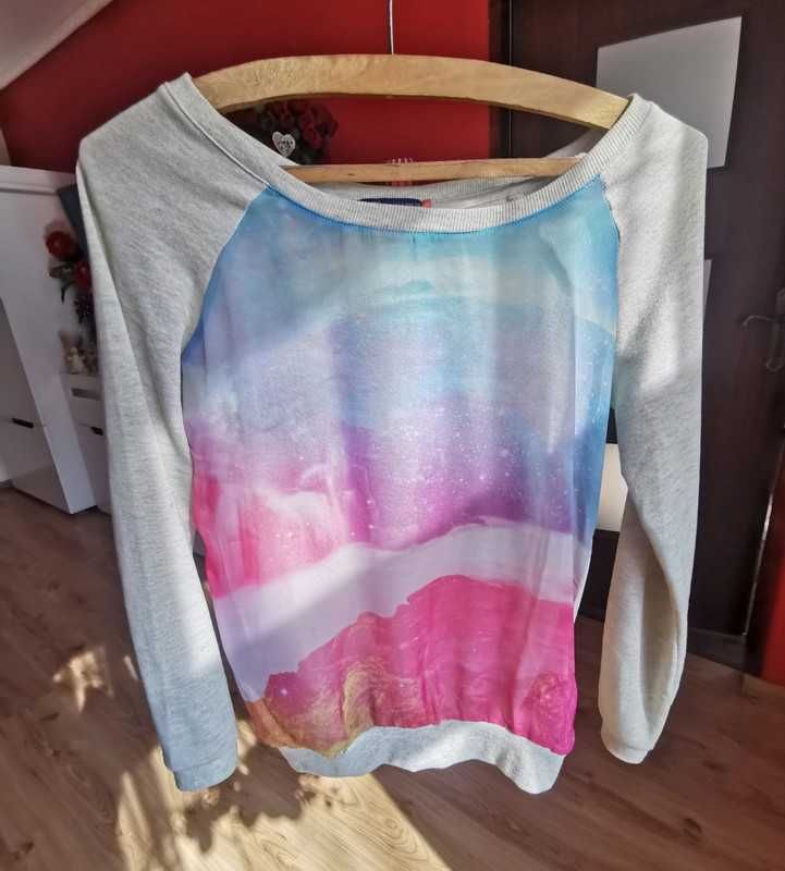 Sweterek CROPP kolorowy