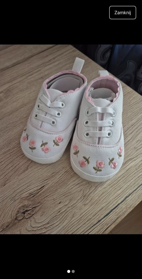 Buty niemowlęce niechodki rozmiar 21