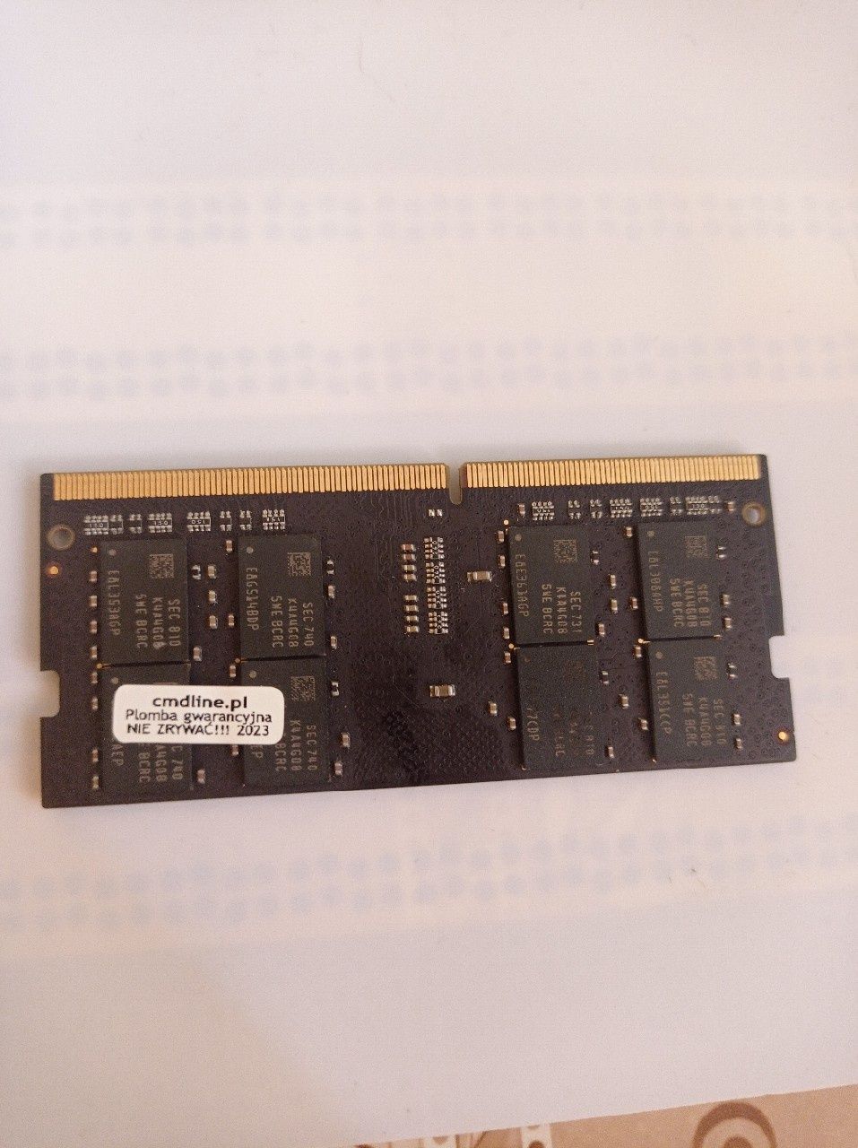 Karta pamięci RAM 8GB DDR4 2666MHZ C4 MEMORY do laptopa