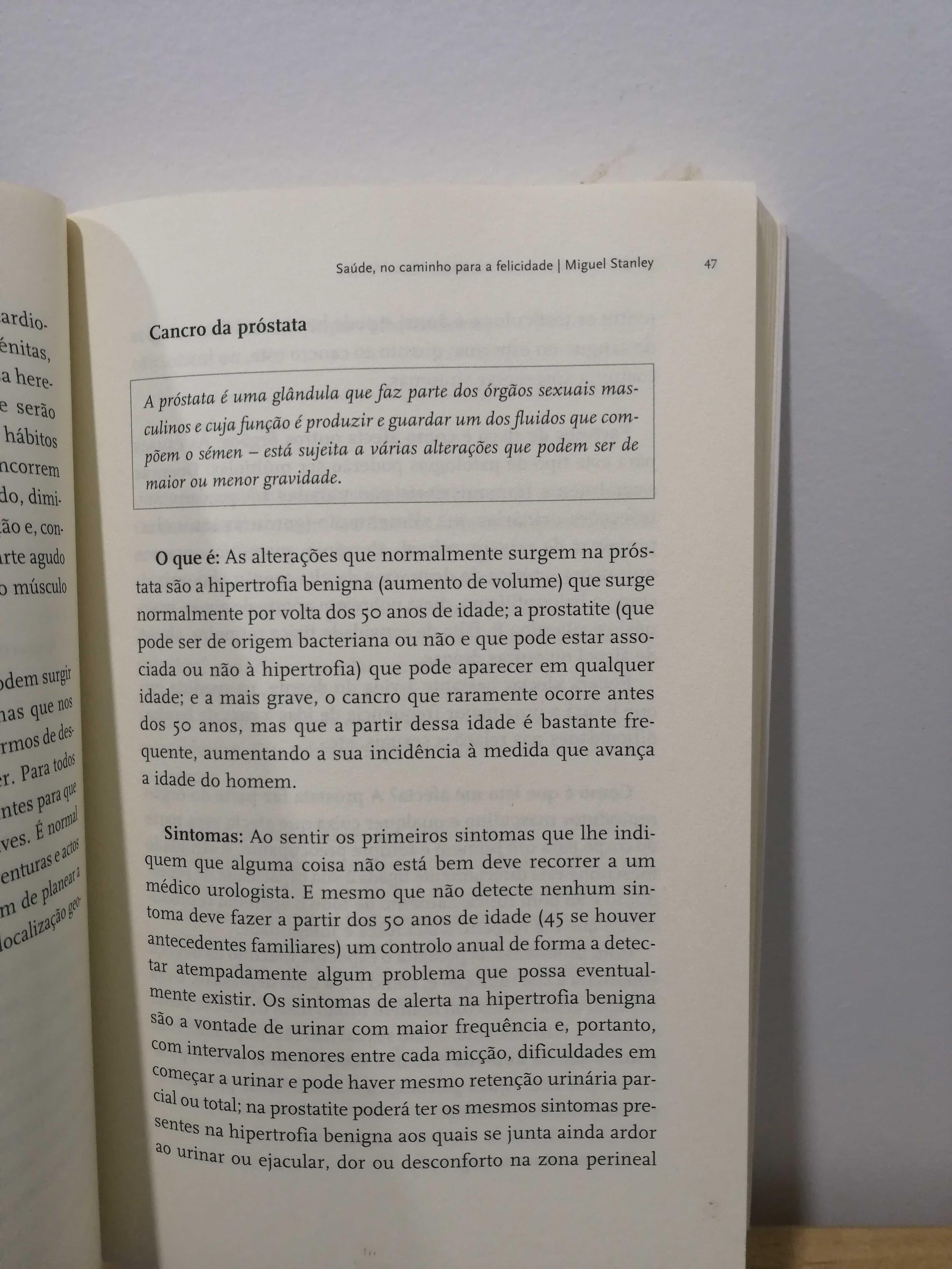 Saúde, caminho para a felicidade - Miguel Stanley