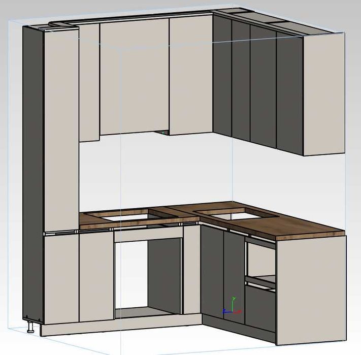 Конструюю меблі під замовлення. Працюю  "Базіс-Мебляр 11"