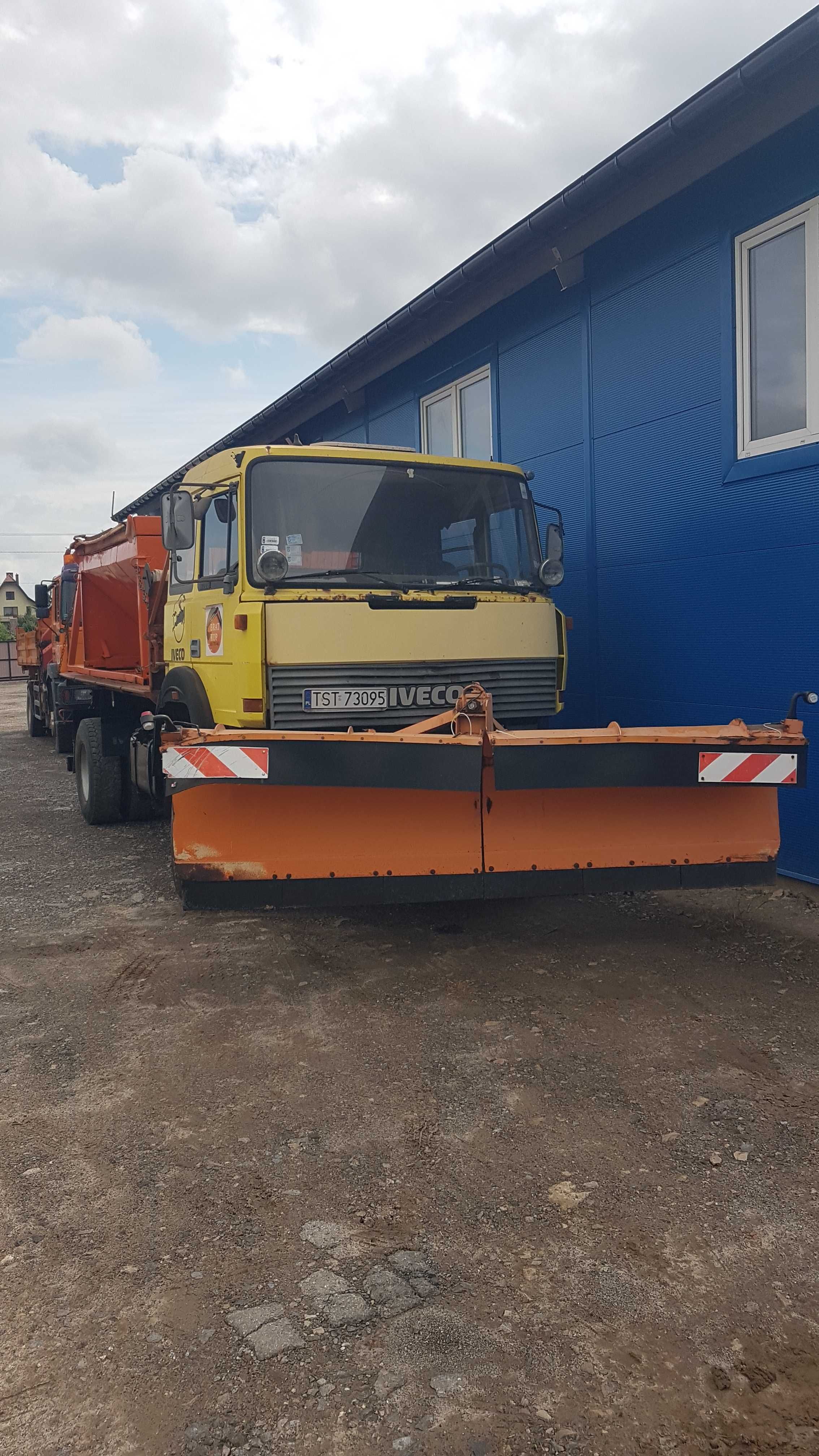 Iveco Magirus 4x4 kiper piaskarka