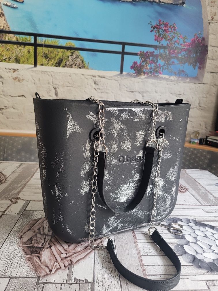 Obag mini Nero - Argento