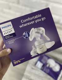 Механічний молоковідсмоктувач Philips Avent з пляшкою