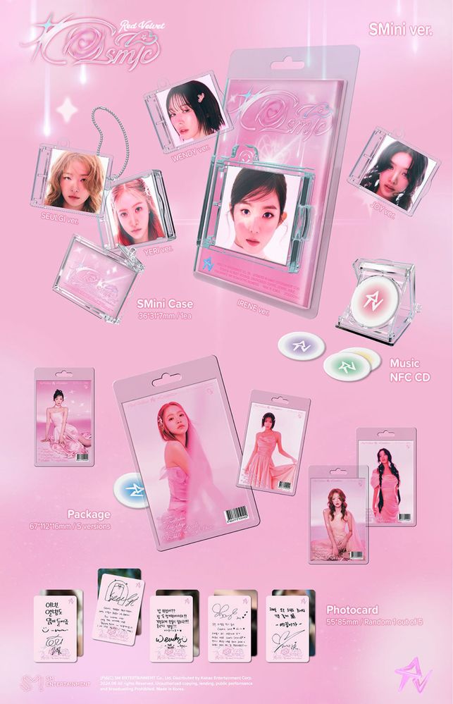 Red Velvet- 7th MiniAlbum Cosmic, Cosmic SMini, K-pop альбоми