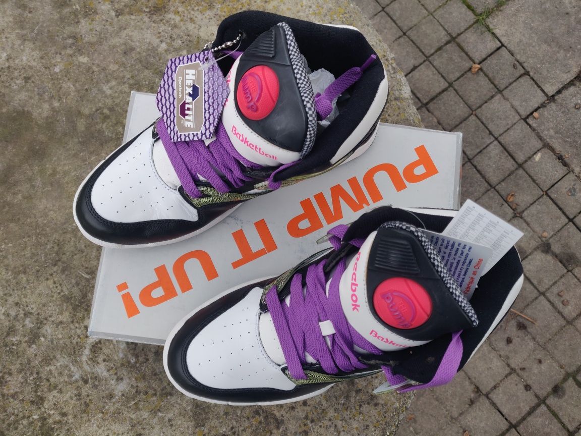 Кроссовки Reebok Omni Lite Pump "Purple/Pink"