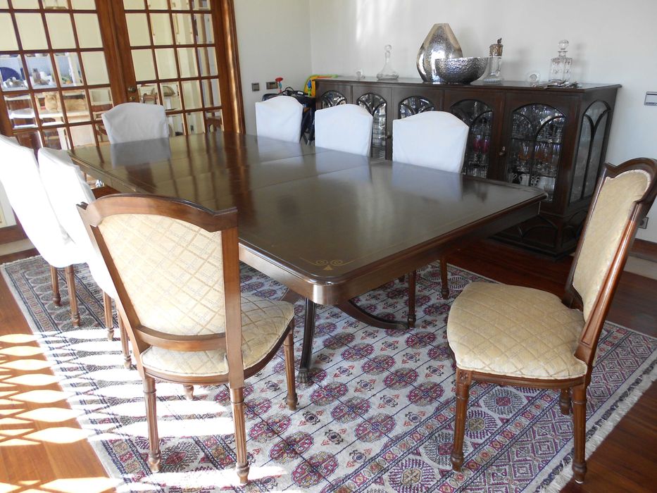 Sideboard-Cristaleira de mobília de sala Estilo Inglês