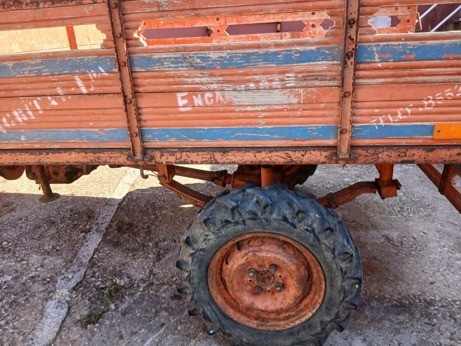 Reboque para motocultivador