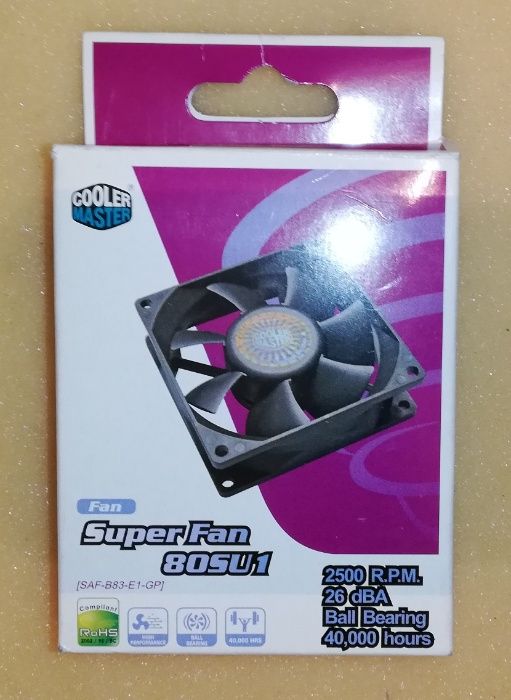 Cooler - Ventilador PC Super Fan 80SU1