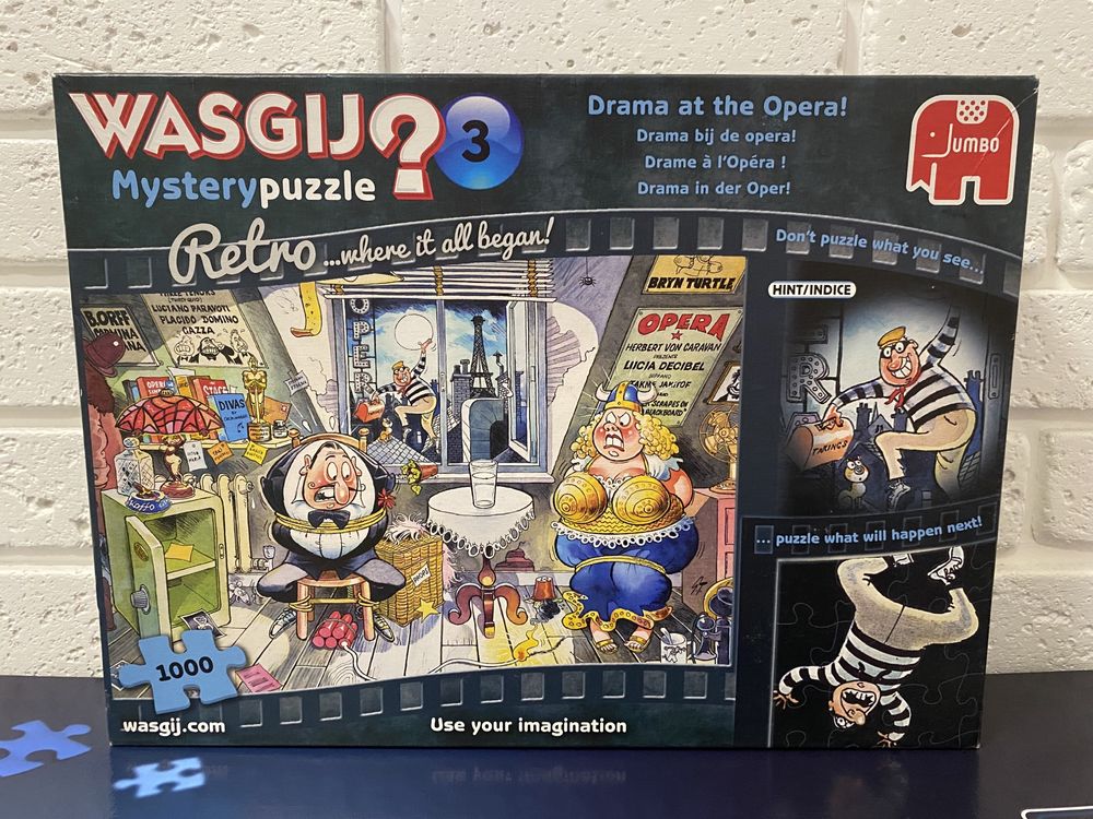 Wasgij Mystery 16 і Mystery 3