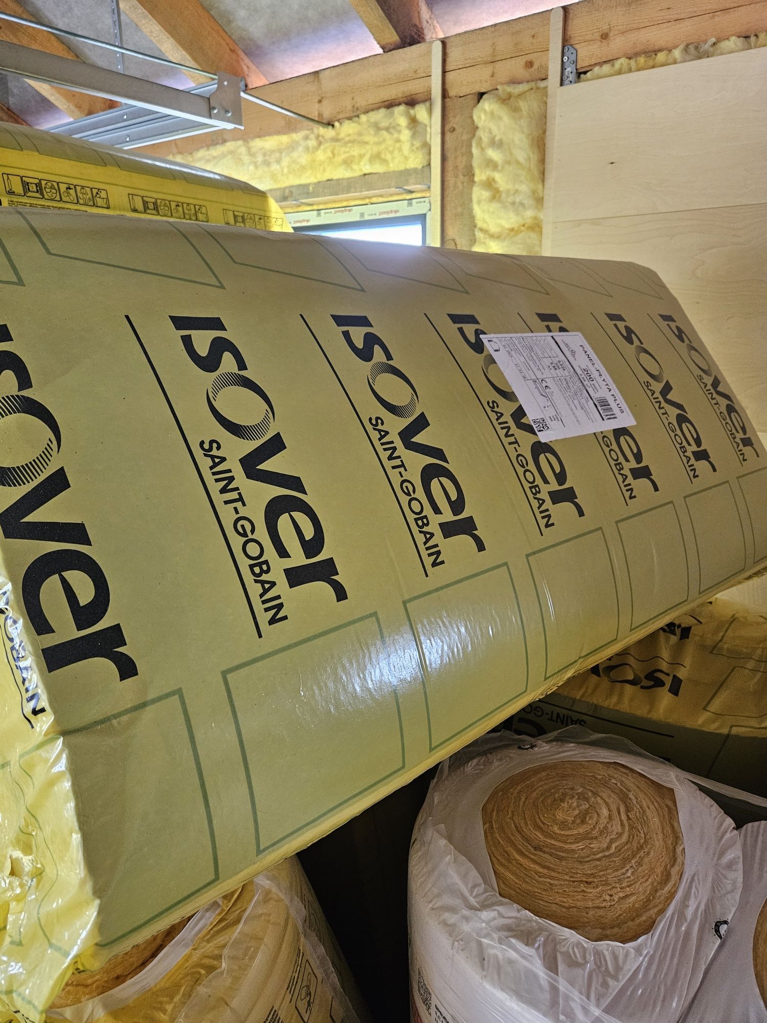 Isover Panel Płyta Plus 20 cm	 wełna szklana fasadowa 30m2