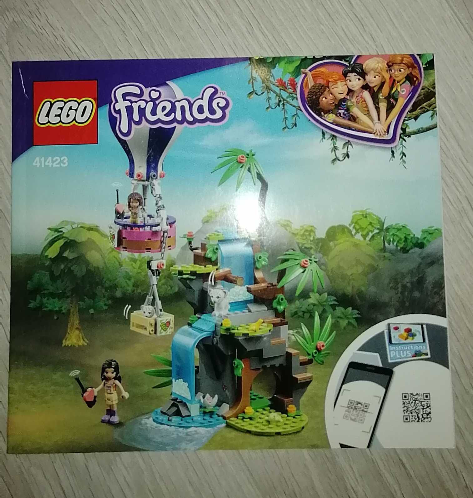 Конструктор LEGO Friends Порятунок тигра з джунглів на повітряній кулі