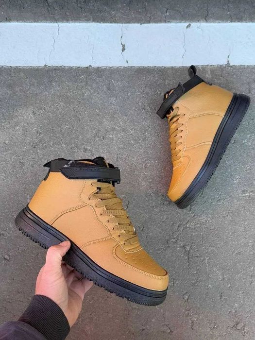 Зимние мужские кроссовки, ботинки Stilli, 41-45р. Кожа!