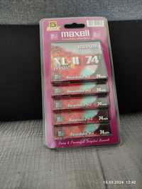 MiniDisc - Mini Disc 5szt Maxell 74