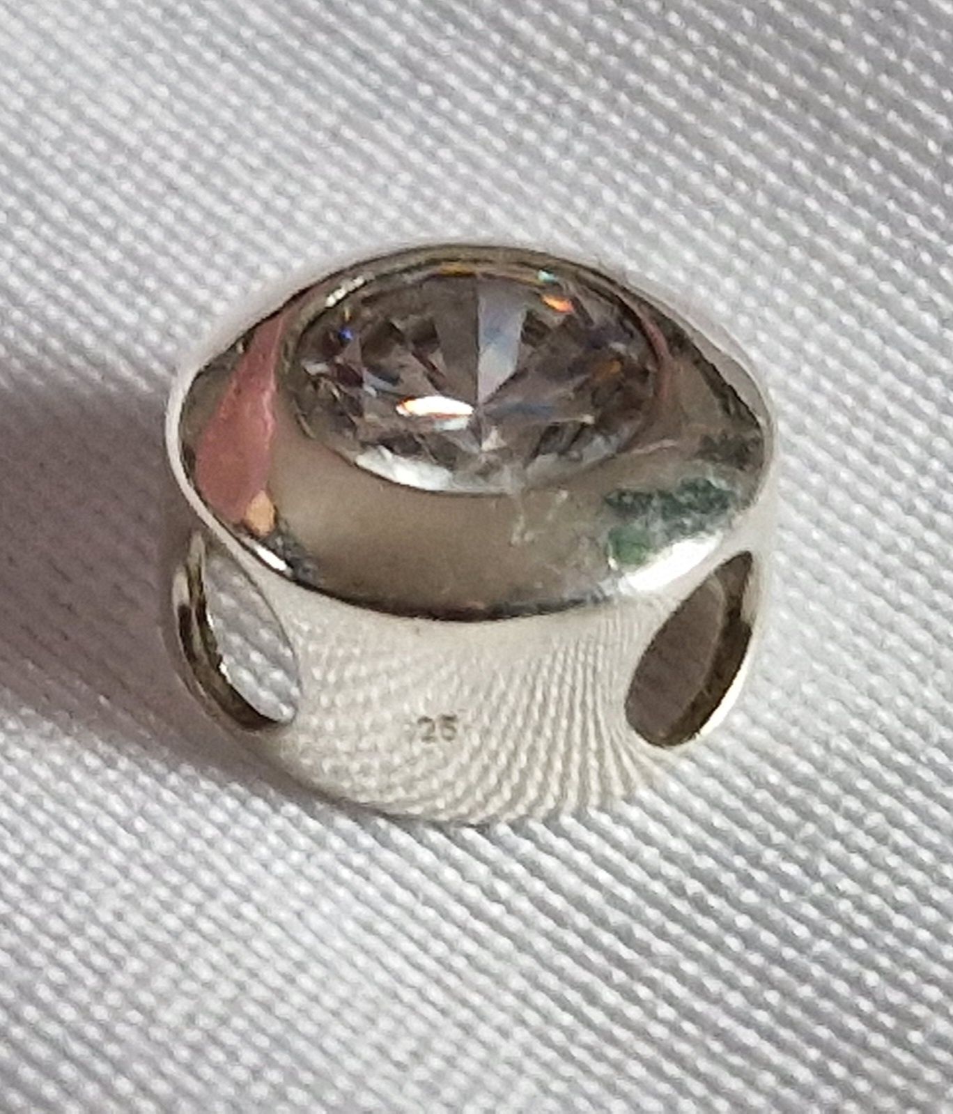 Zawieszka wisiorek ze srebra 925 z cyrkonią kryształ swarovski