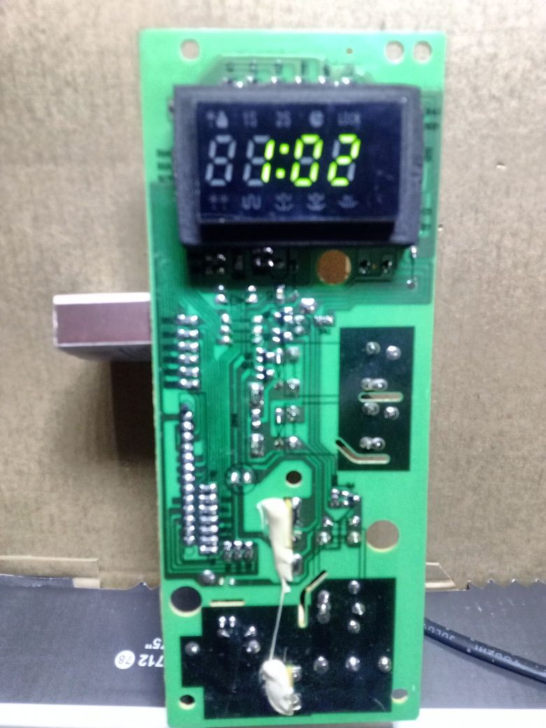 Модуль индикации микроволновки GALANZ  MEL003  board G80F23CN2L-G1