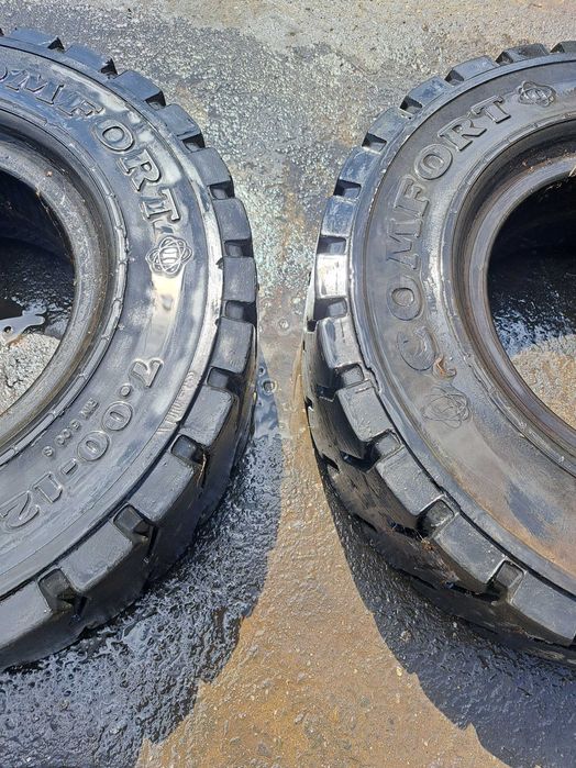 Opona pełna Soft Tyre Comfort 7.00-12 do wózka widłowego - używana