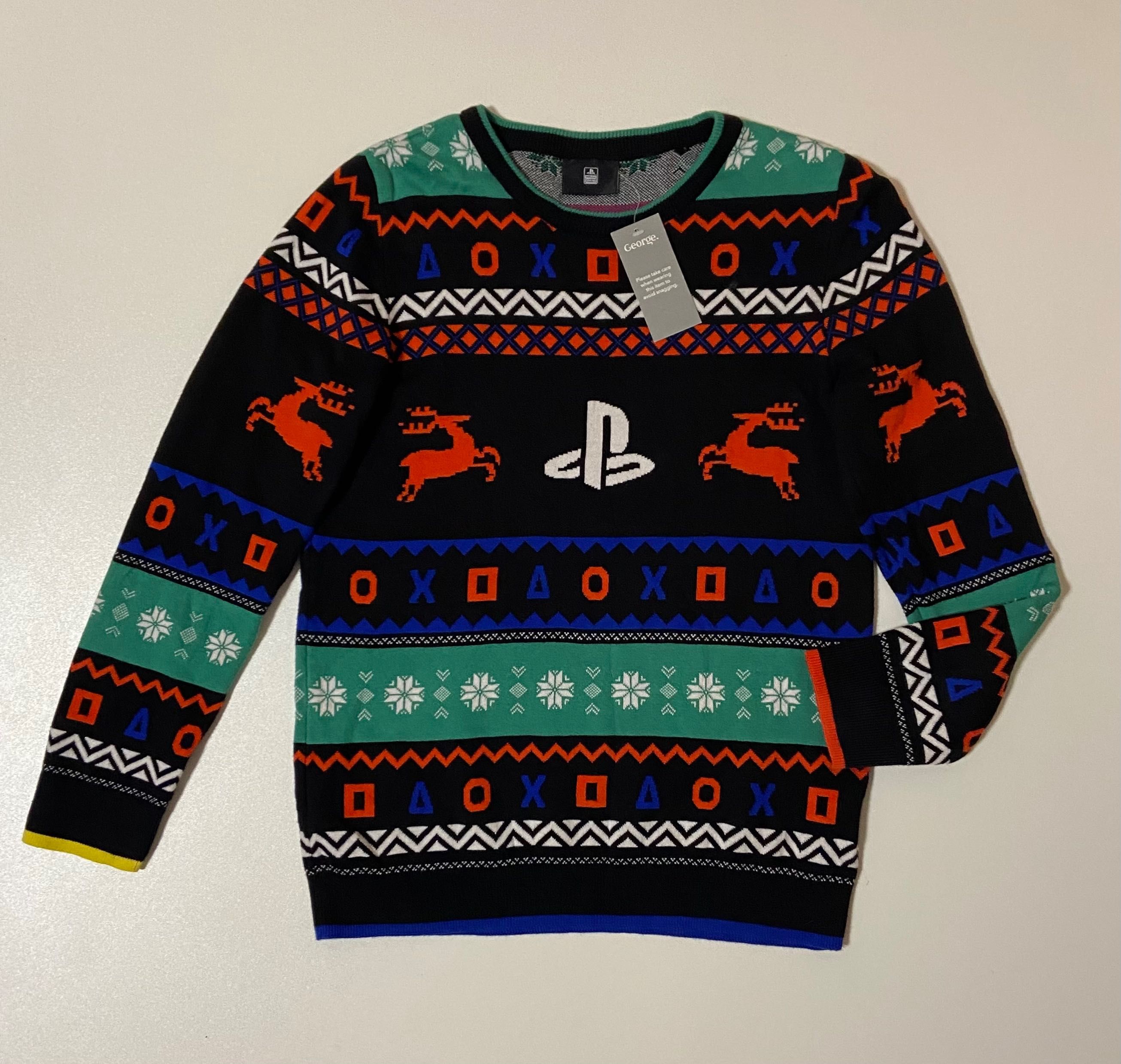 PlayStation Детский свитер мальчика 12 13 плейстейшен 152 158 George