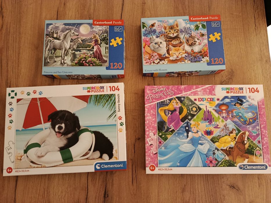 Puzzle 4 sztuki.