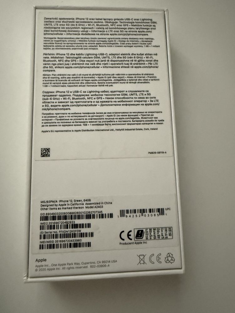 Zielony Apple Iphone 12