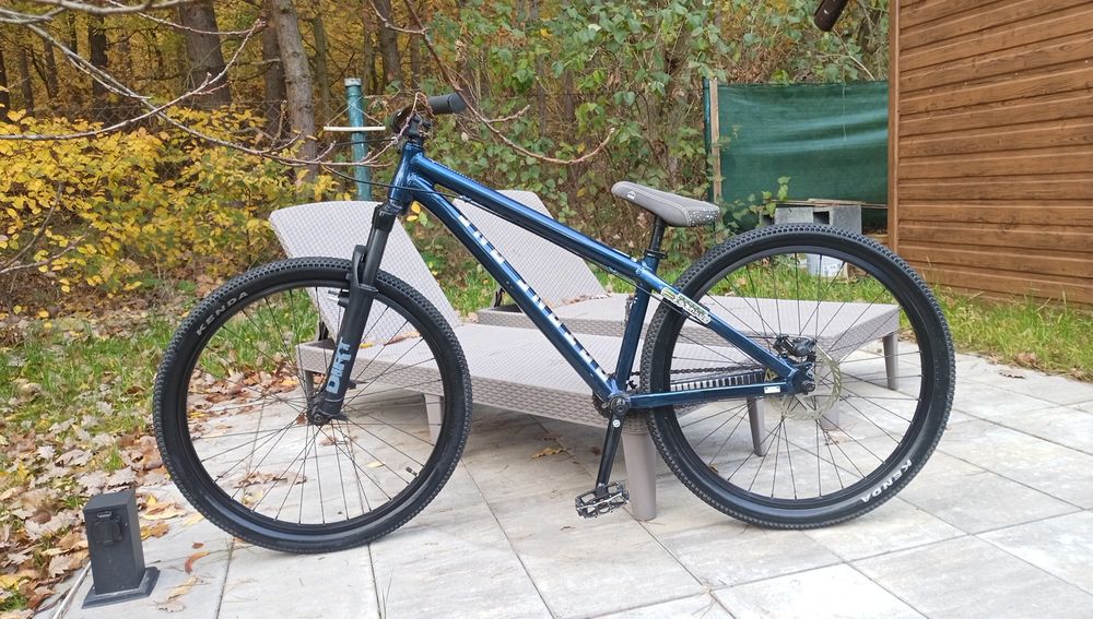 Rower dirt 26" Octane one Melt Metalic blue.