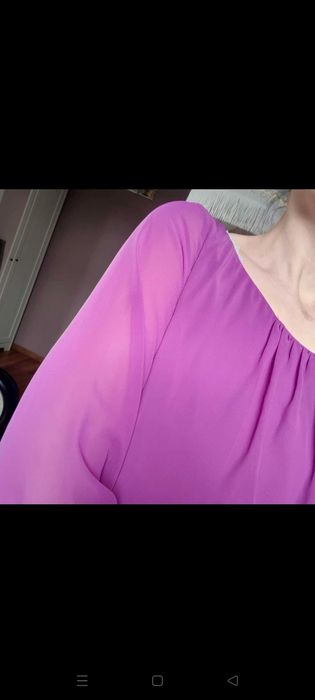 WiosnaMega promka % Sukienko tunika Fuksja rozmiarowo S i M Firma F&F