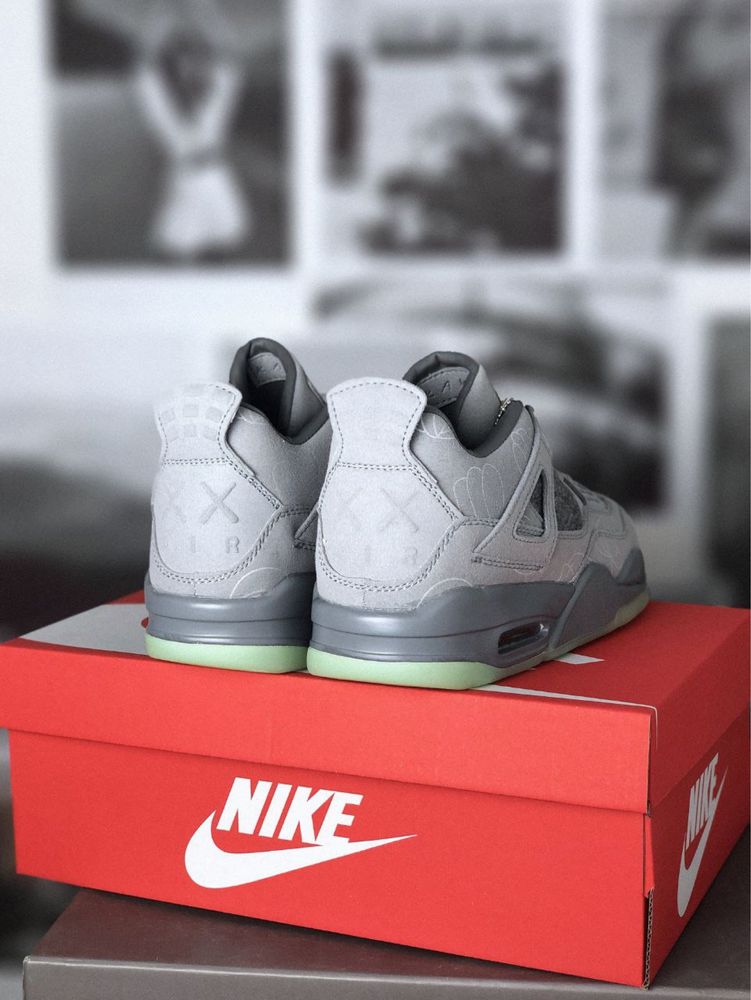 Buty Nike Air Jordan Retro 4 Kaws Grey 41-45 męskie trampki