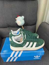 Adidas Campus 00s Dark Green Cloud White 38