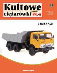 KAMAZ 5511 Wywrotka DeAgostini Kultowe ciężarówki PRL-u 1:43 nr 78