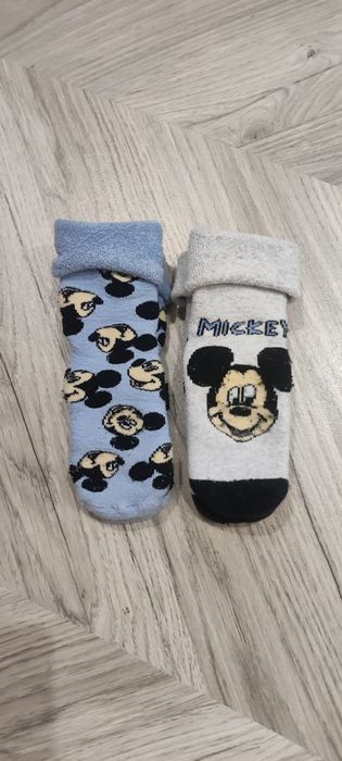 Skarpety antypoślizgowe frotte Disney, 2 pary